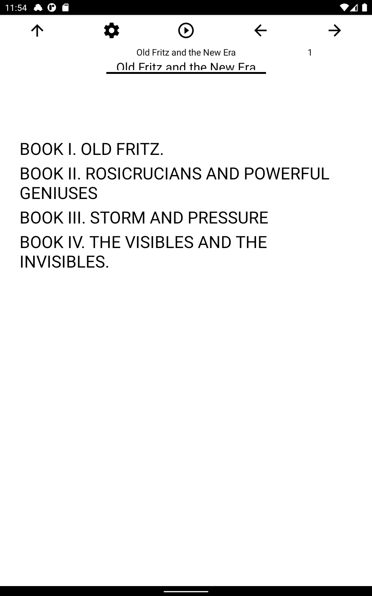 Book, Old Fritz and the New Er | Indus Appstore | Screenshot