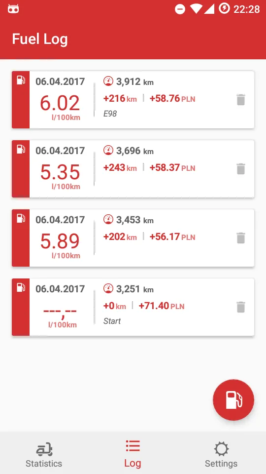 Motorcycle Fuel and Mileage | Indus Appstore | Screenshot