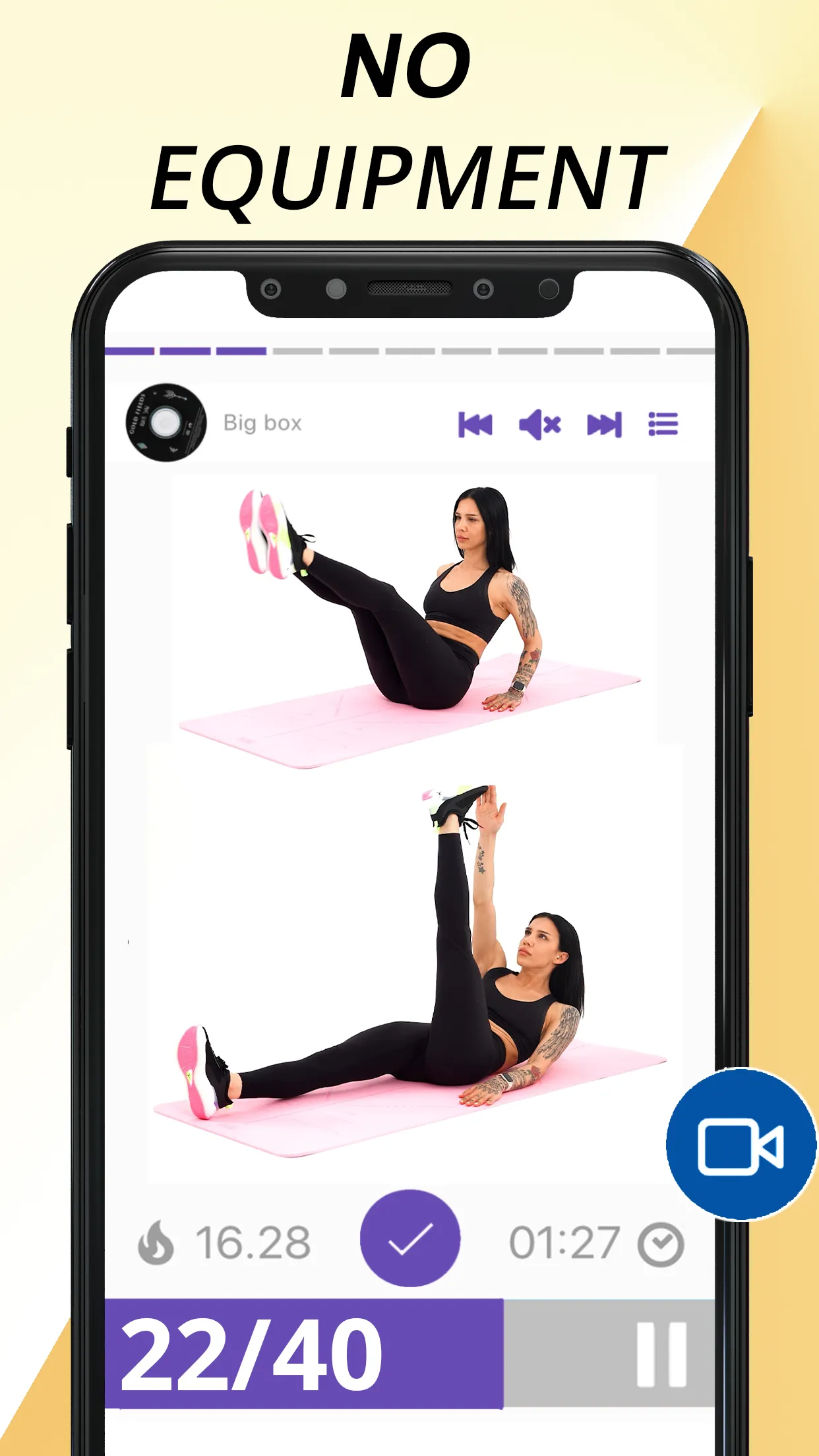 PILATES Workouts at Home | Indus Appstore | Screenshot