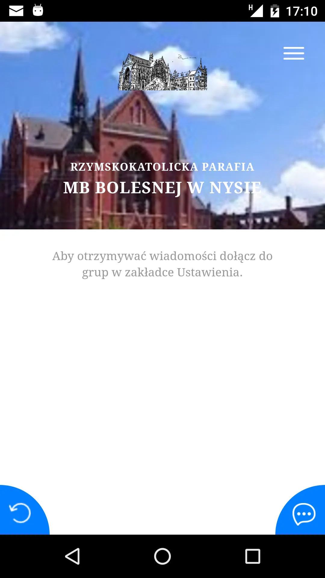 Parafia MB Bolesnej Nysa | Indus Appstore | Screenshot