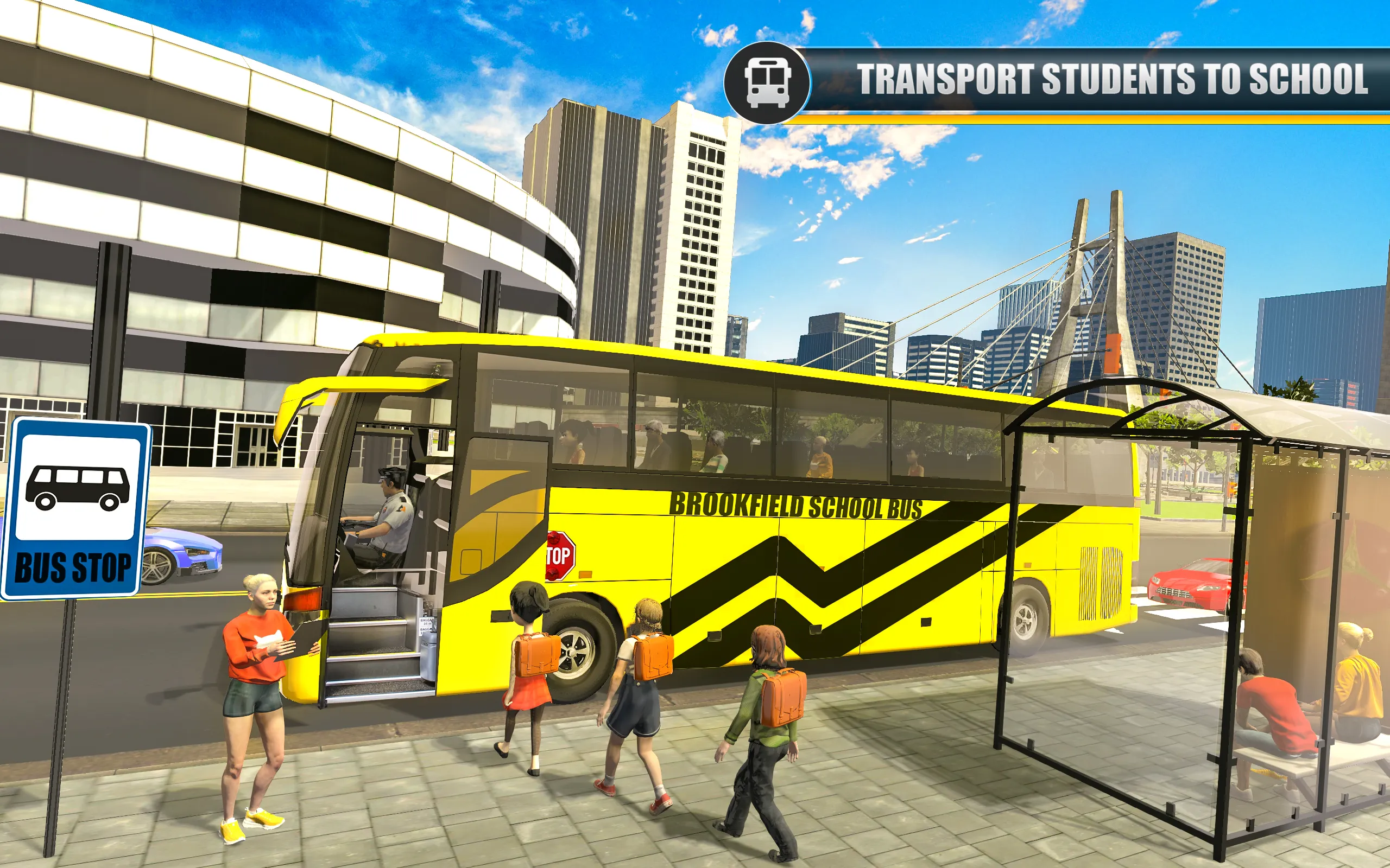 City School Bus Driving Games | Indus Appstore | Screenshot