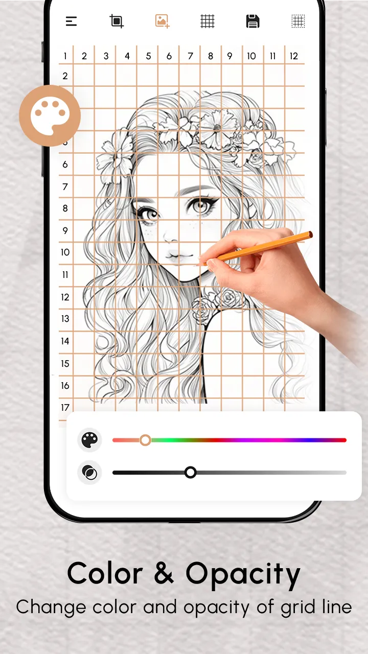 AI Grid Art : Draw Art | Indus Appstore | Screenshot