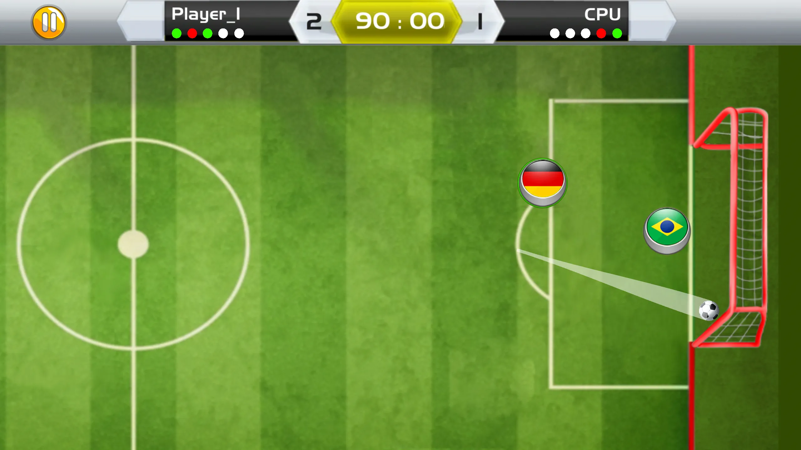 Finger Soccer Cup | Indus Appstore | Screenshot