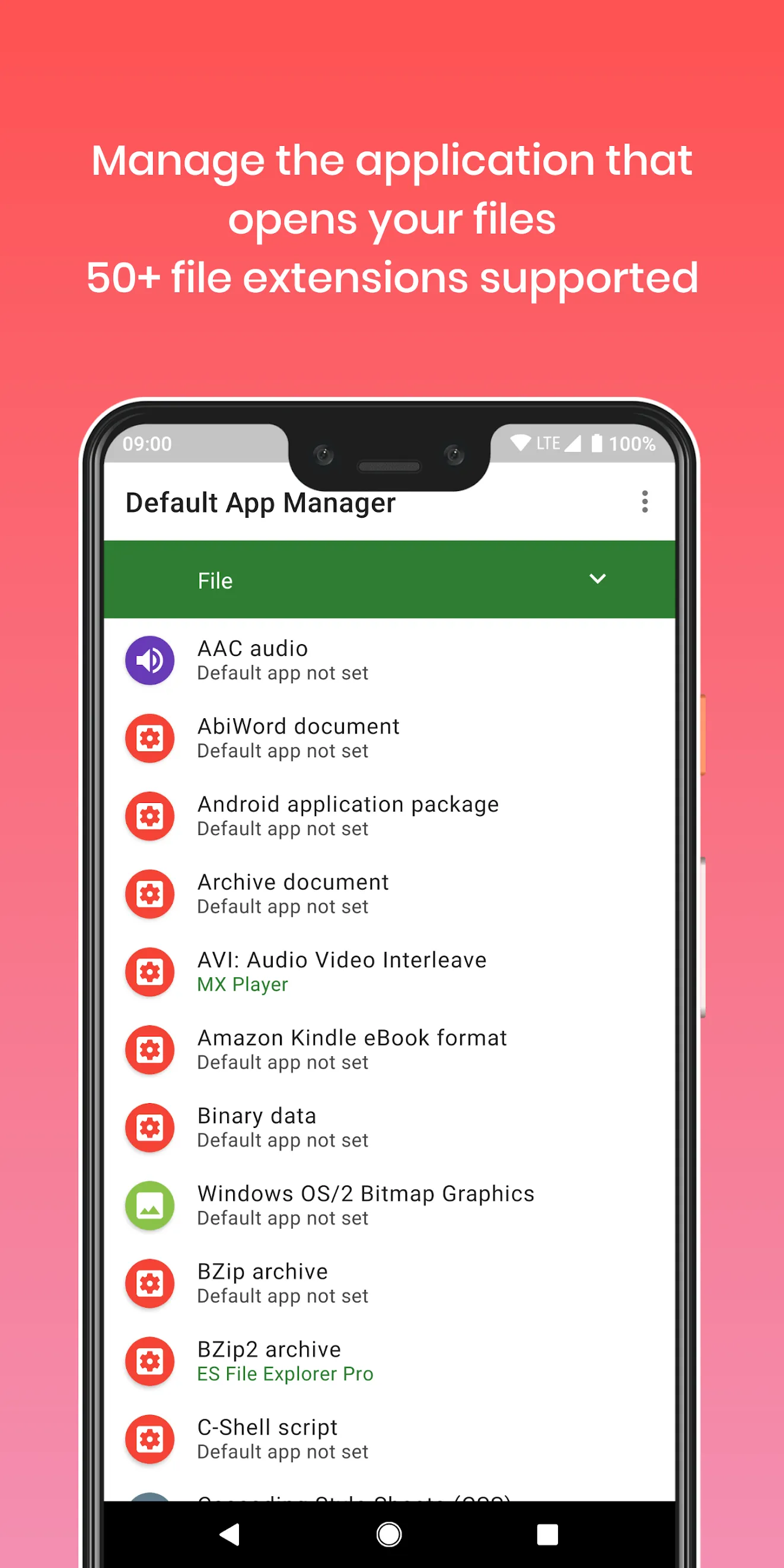 Default App Manager | Indus Appstore | Screenshot