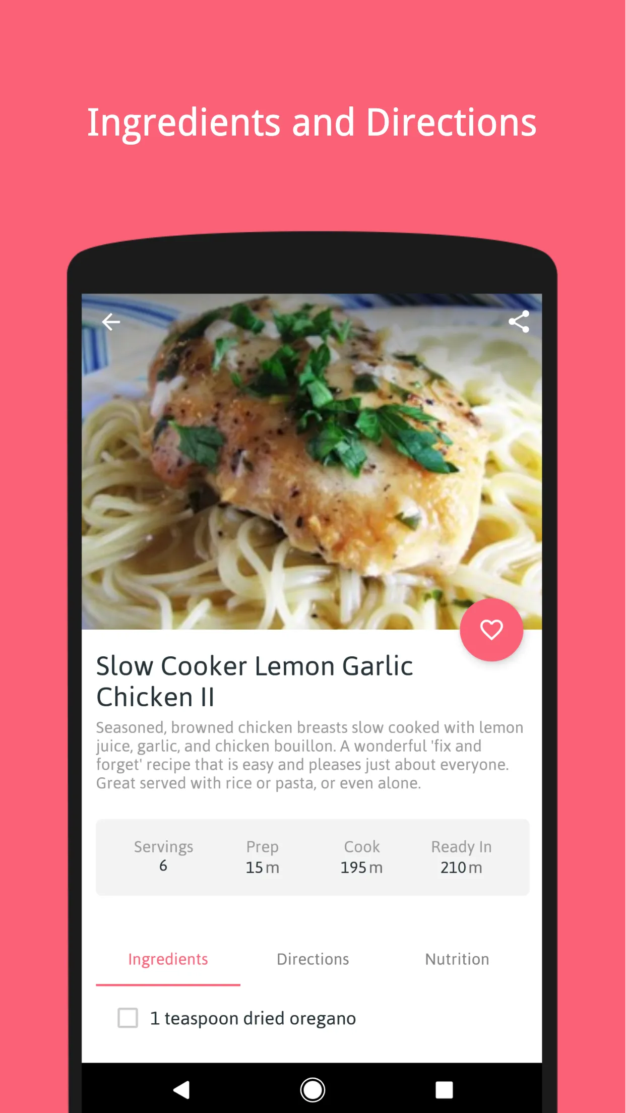 Slow Cooker Recipes & Cookbook | Indus Appstore | Screenshot