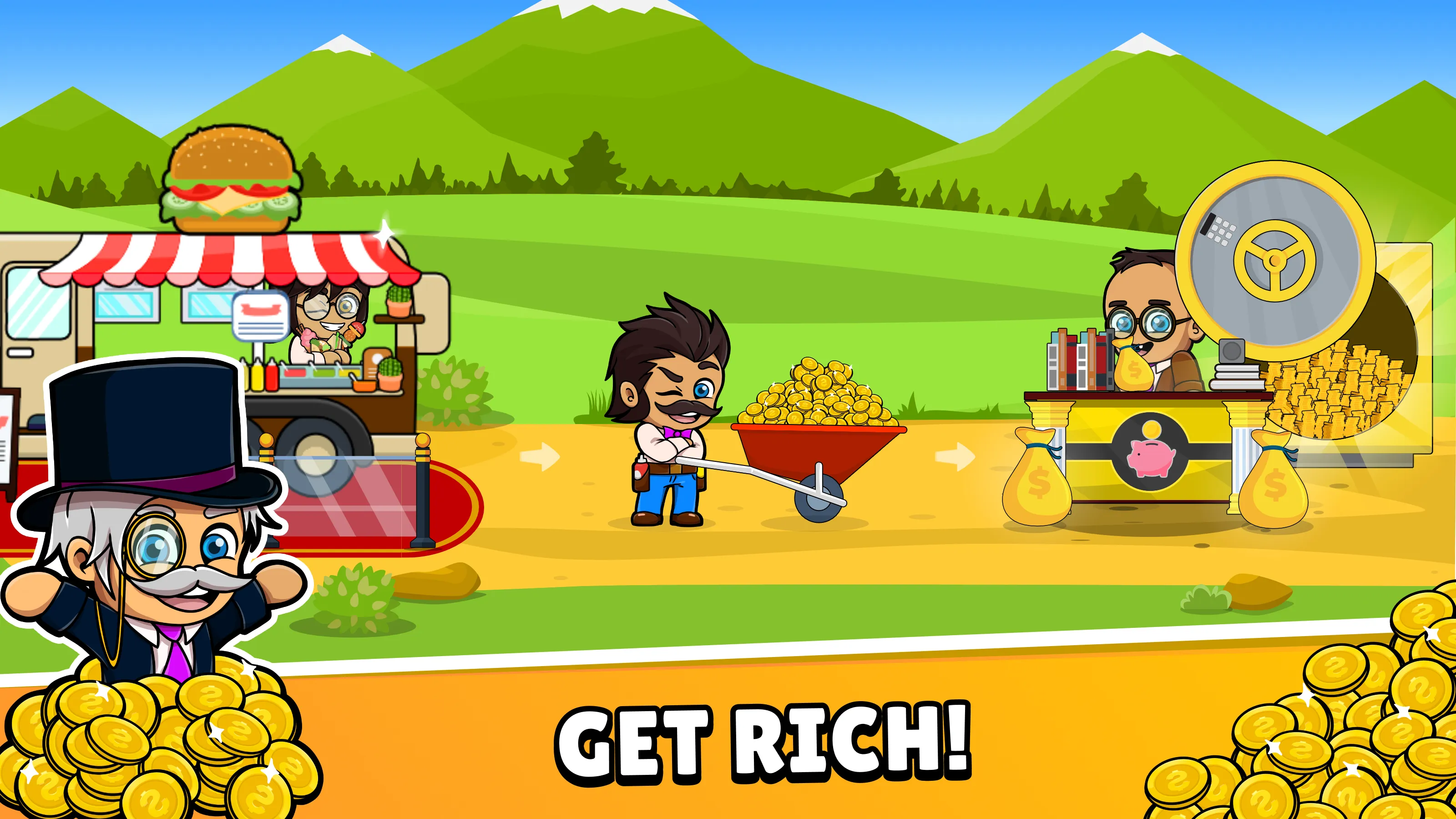 Idle Foodie: Empire Tycoon | Indus Appstore | Screenshot