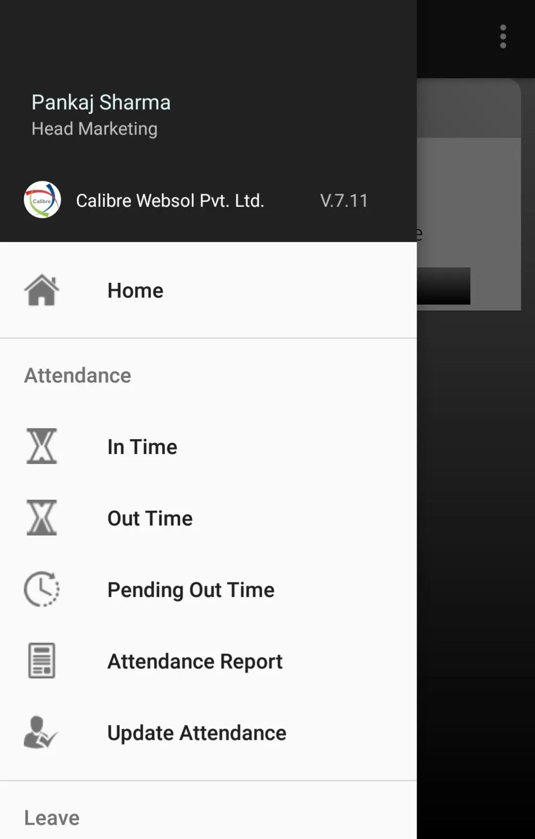 Calibre Websol Pvt Ltd | Indus Appstore | Screenshot