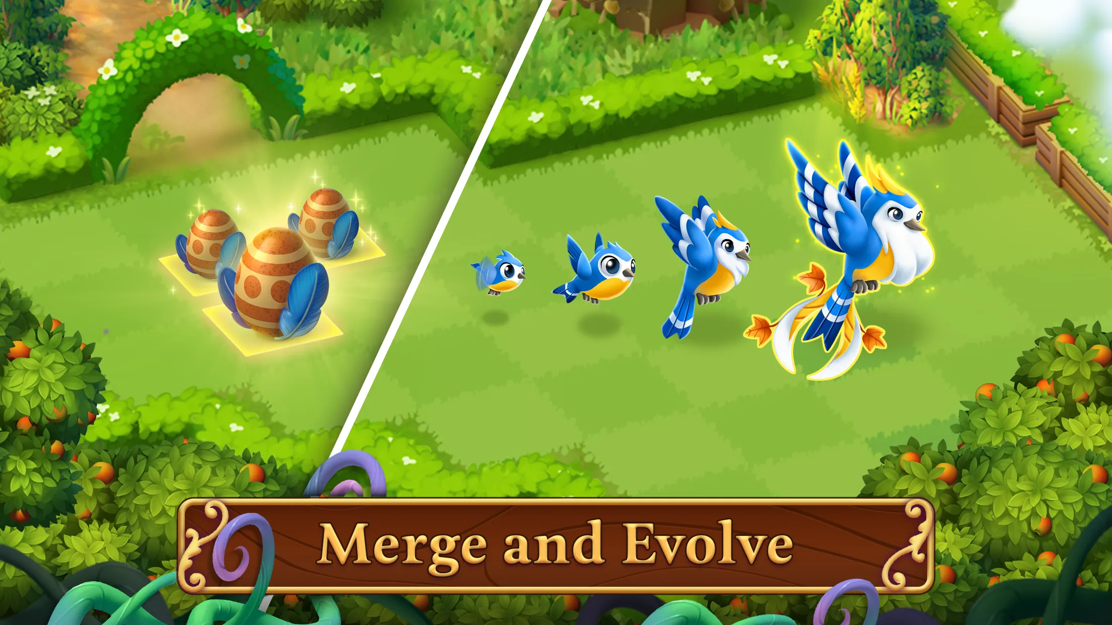 Merge Gardens | Indus Appstore | Screenshot