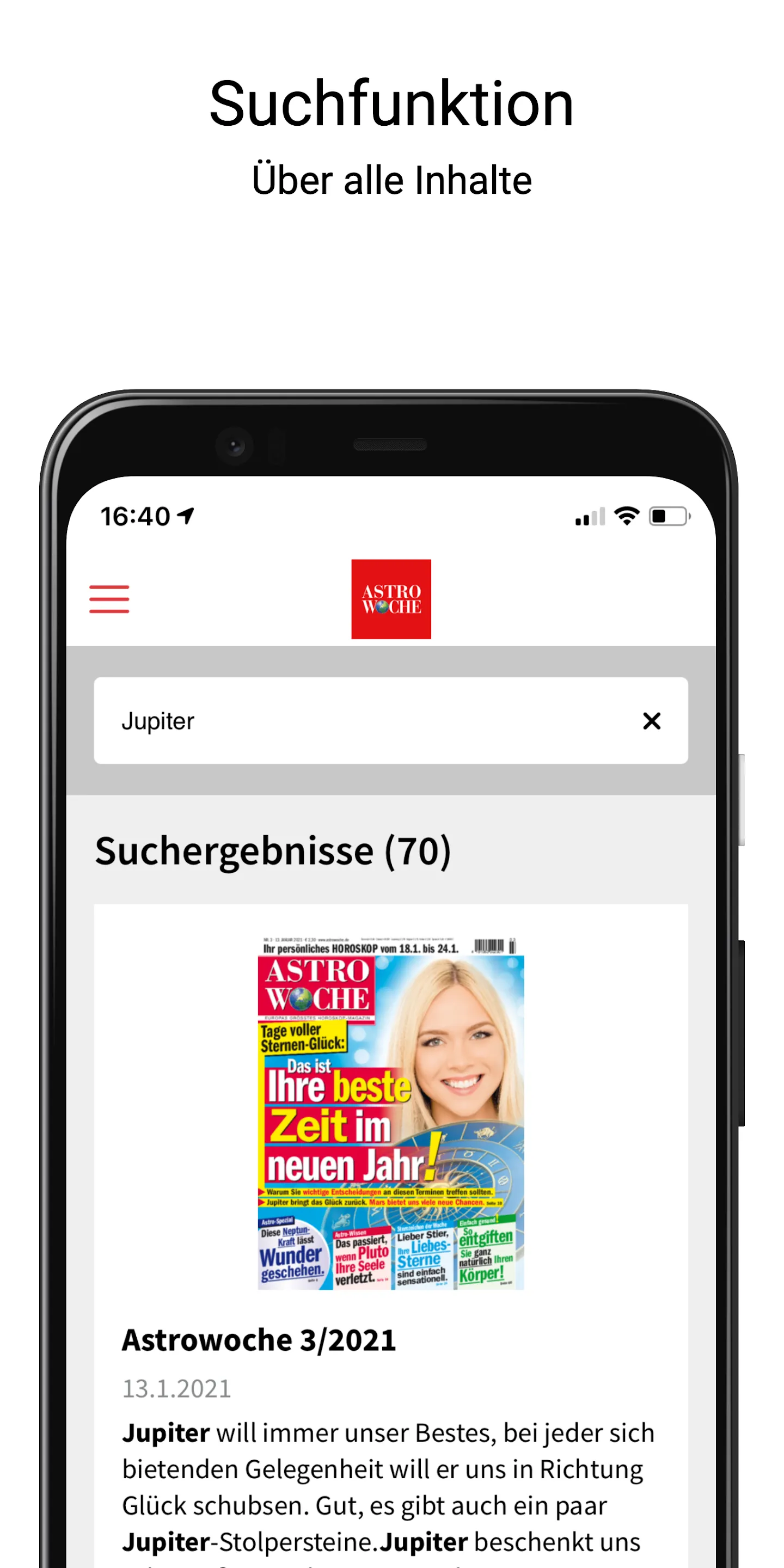 Astrowoche ePaper | Indus Appstore | Screenshot