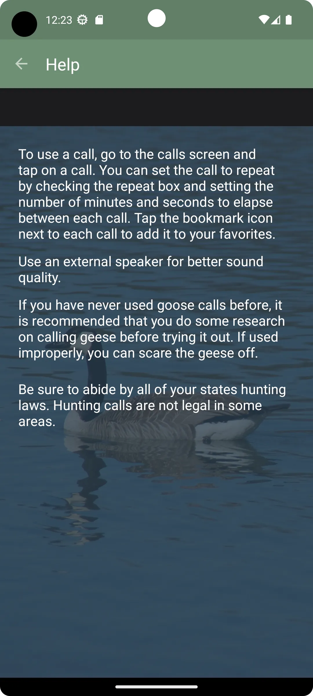 Goose Calls | Indus Appstore | Screenshot