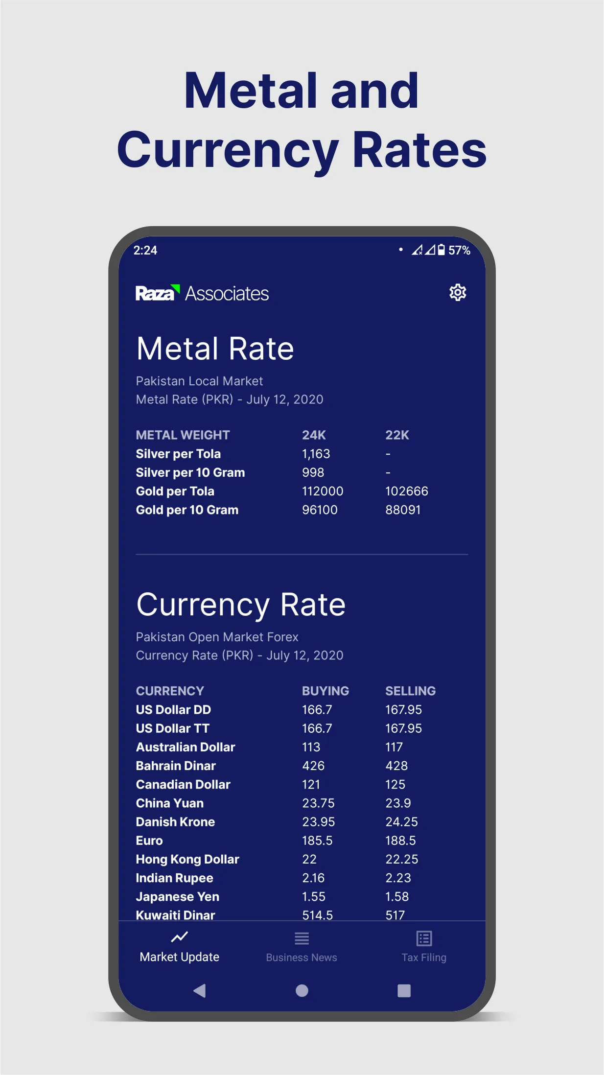 Raza PSX - Forex, Metal, News | Indus Appstore | Screenshot