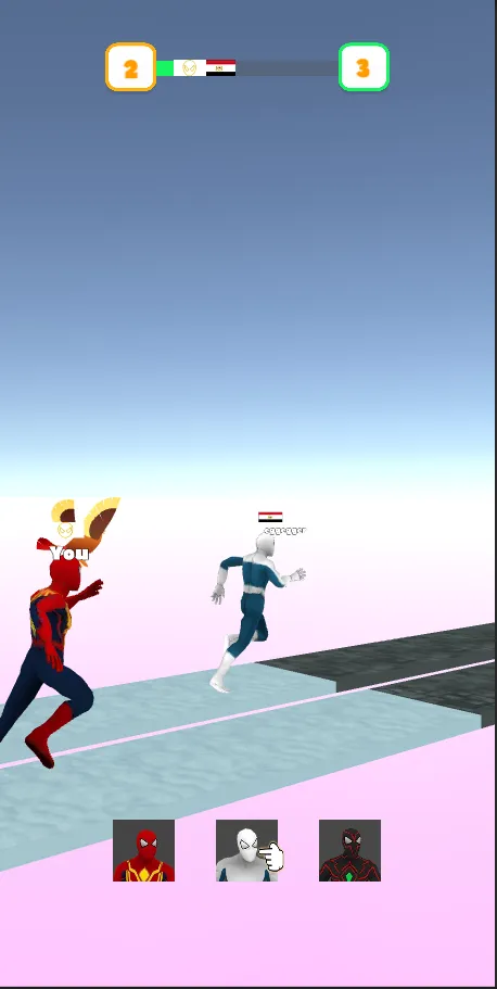 Superhero Transform Race 3D | Indus Appstore | Screenshot