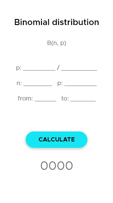 Binomial distribution | Indus Appstore | Screenshot