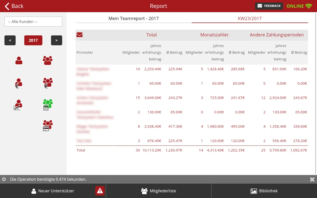 Mitgliedererfassung | Indus Appstore | Screenshot