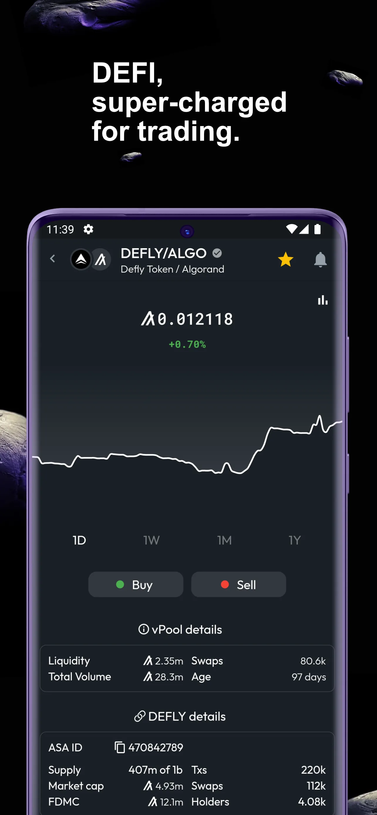 Defly Wallet | Indus Appstore | Screenshot