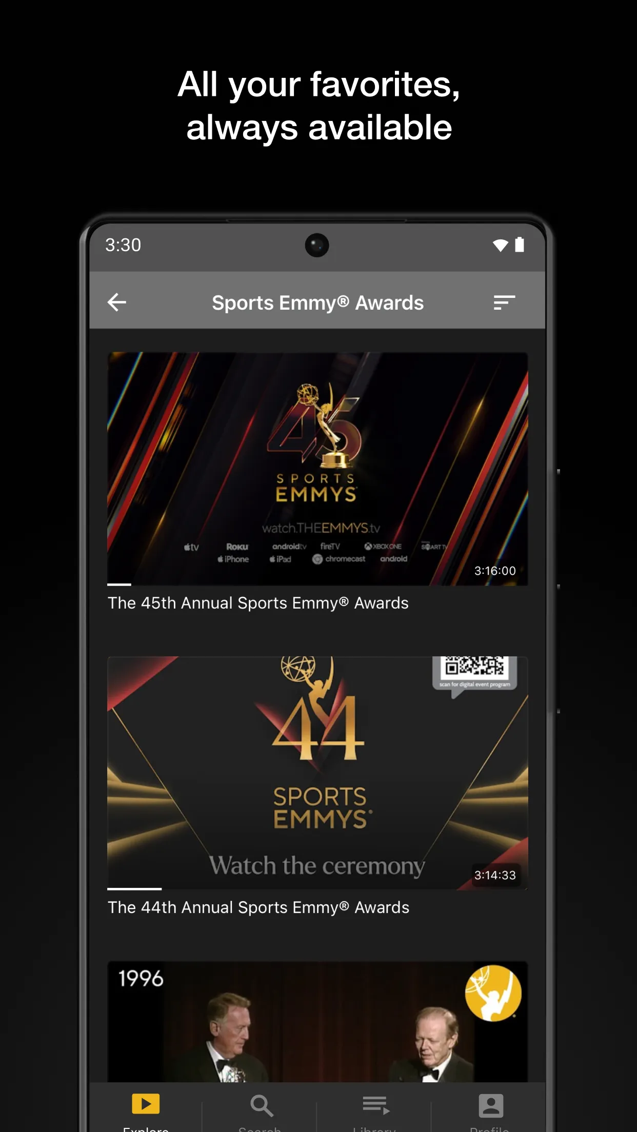 The Emmys | Indus Appstore | Screenshot