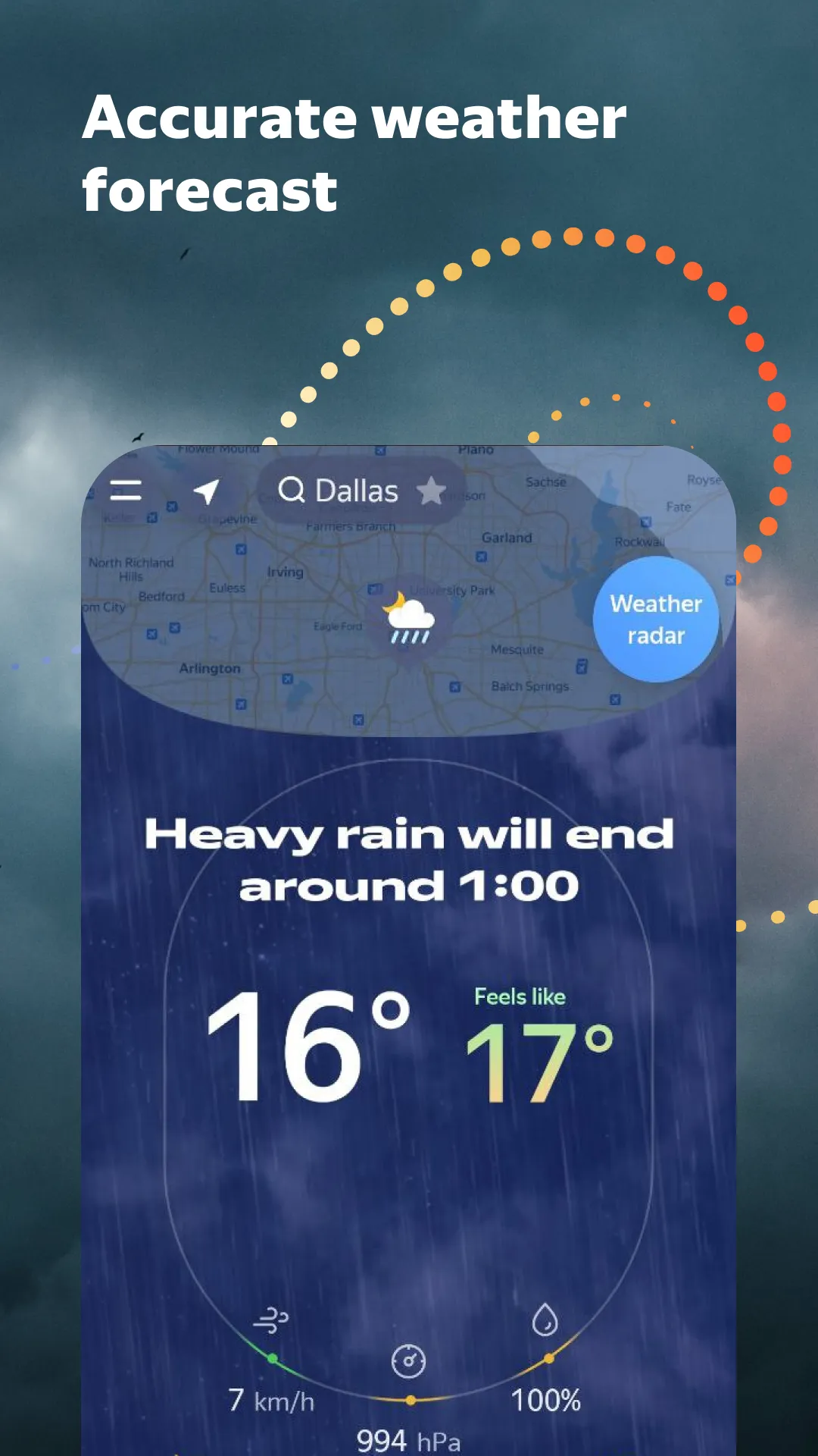 Weather by Meteum | Indus Appstore | Screenshot