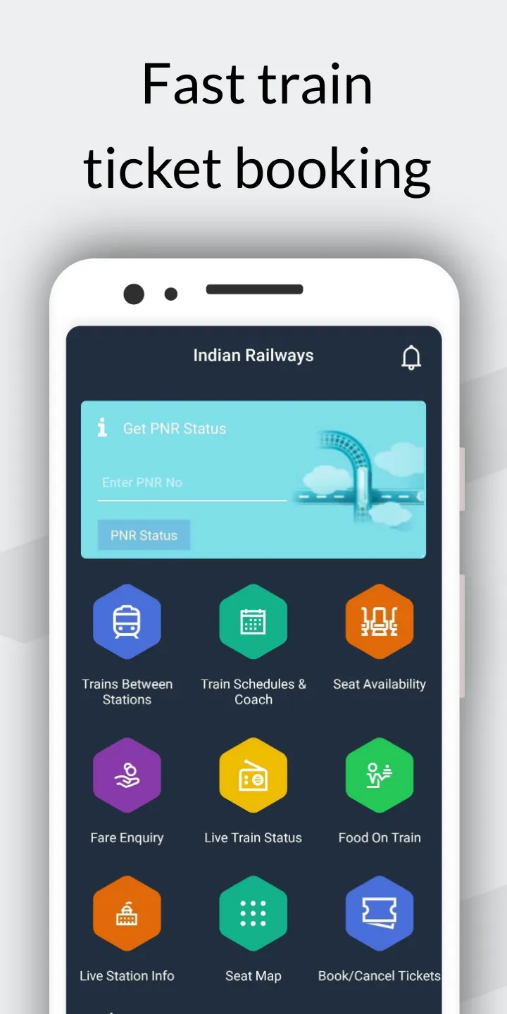 Indian Railway Train IRCTC App | Indus Appstore | Screenshot