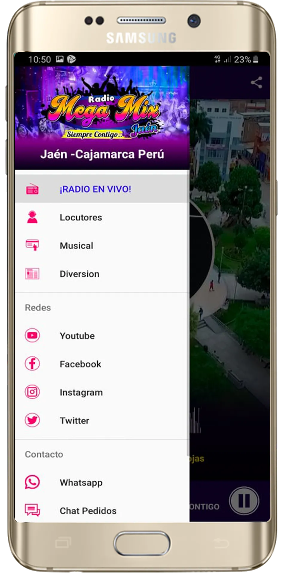 Radio Mega Mix Jaen | Indus Appstore | Screenshot