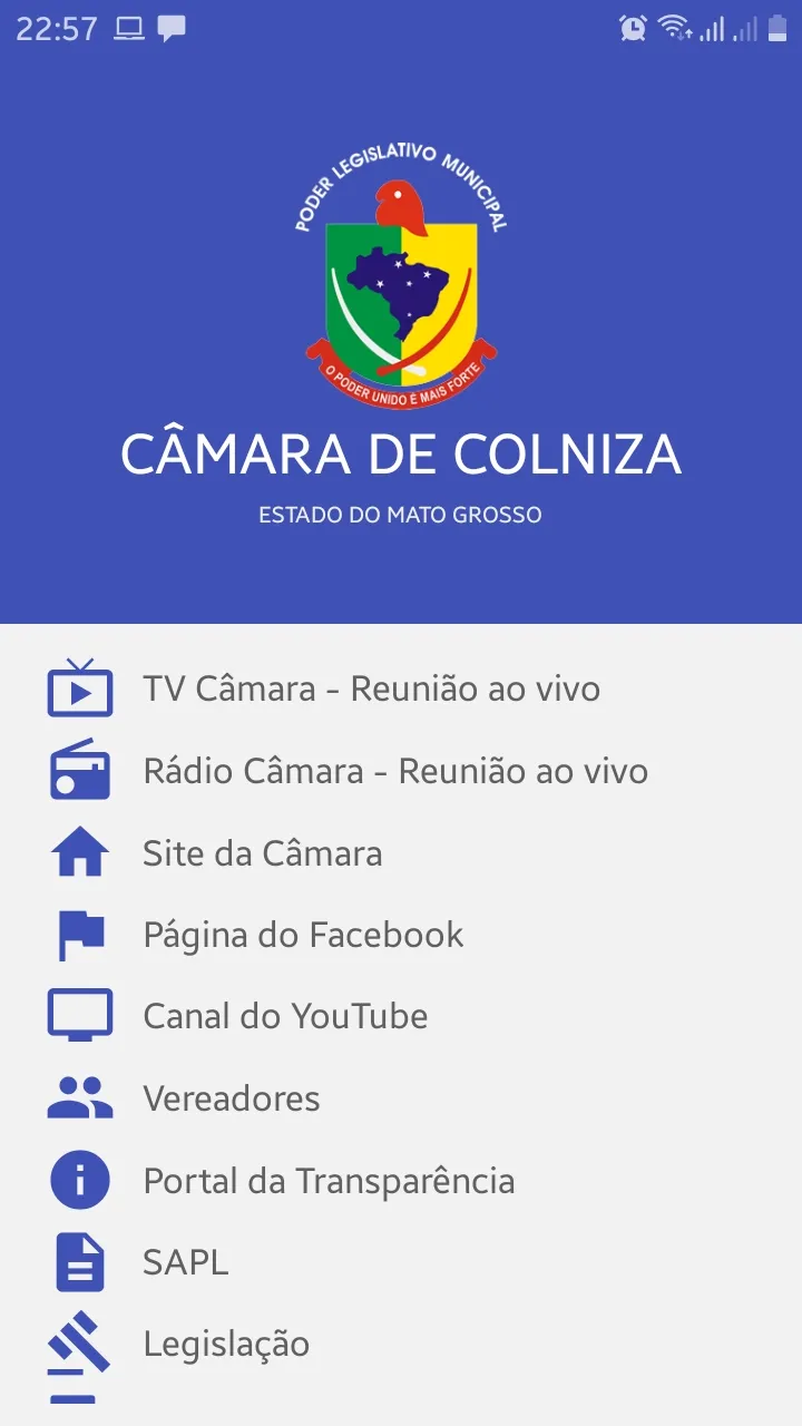 Câmara Colniza - MT | Indus Appstore | Screenshot