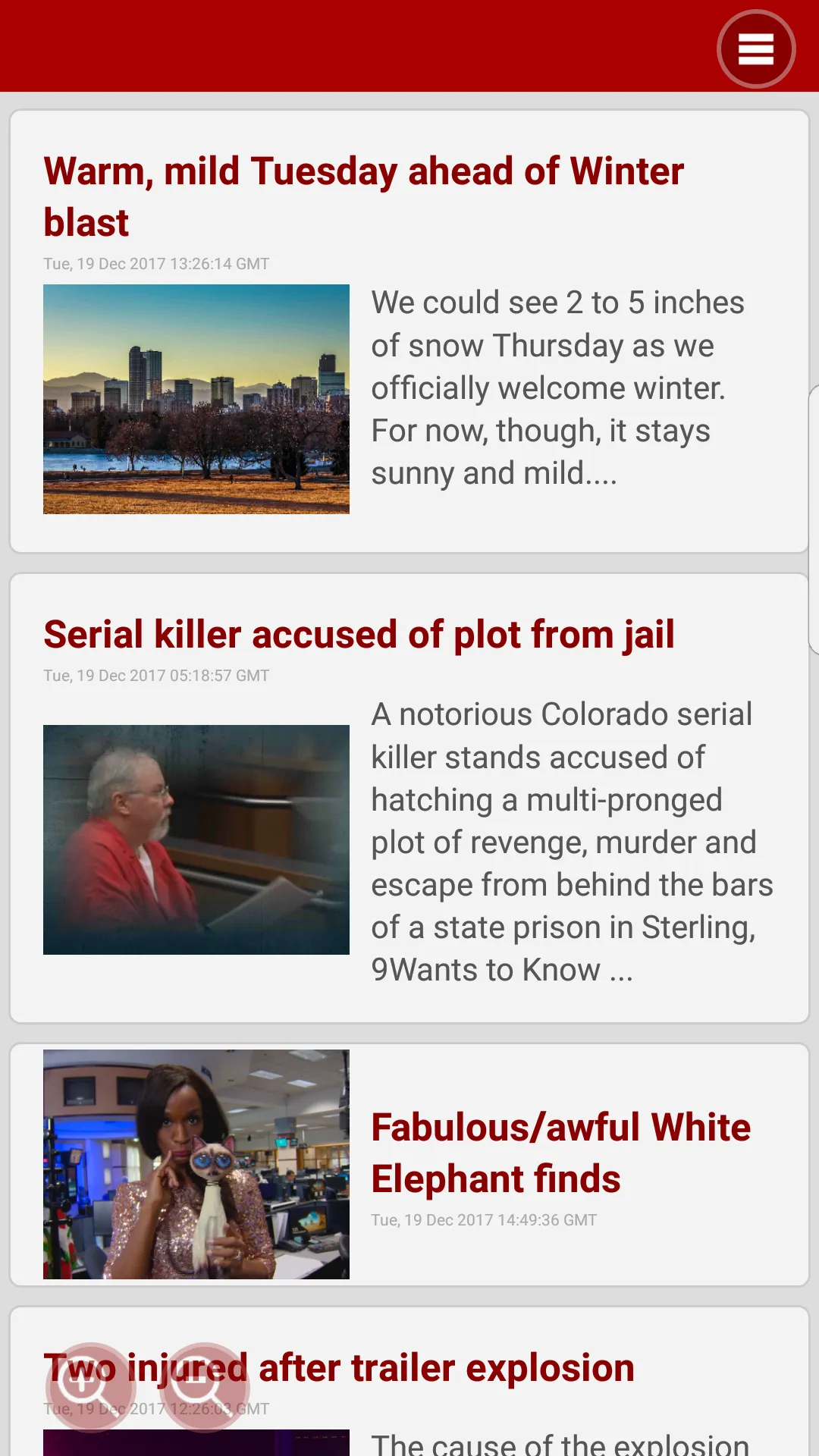 Mile High City News | Indus Appstore | Screenshot