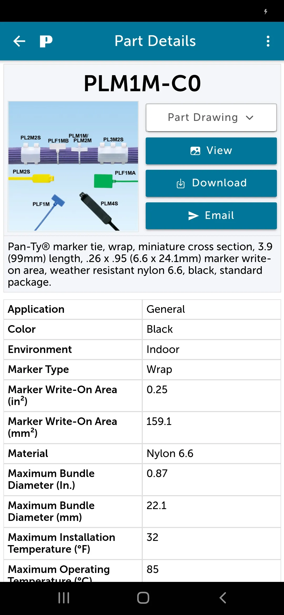 Panduit Install-It | Indus Appstore | Screenshot