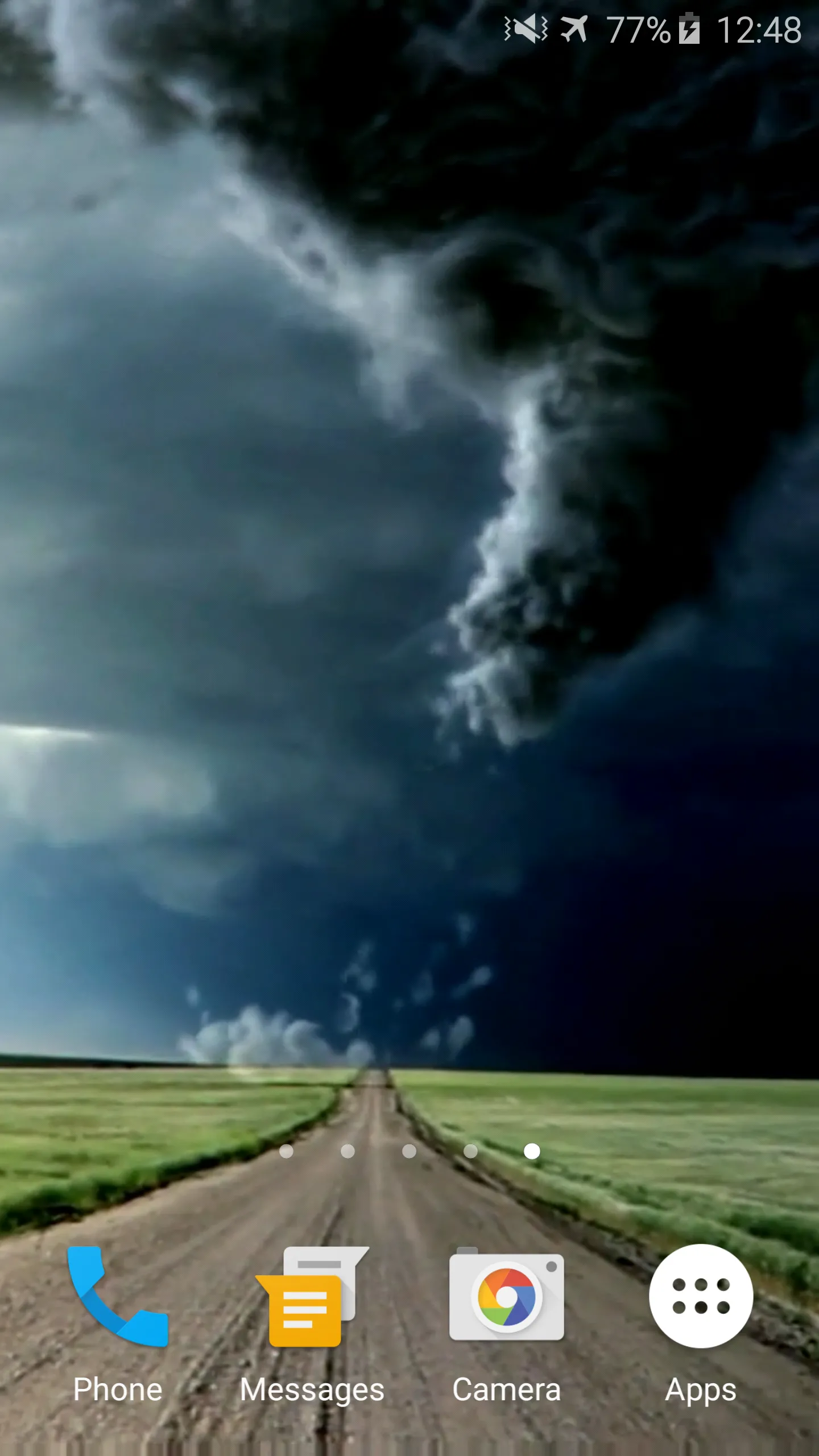 Tornado Video Live Wallpaper | Indus Appstore | Screenshot