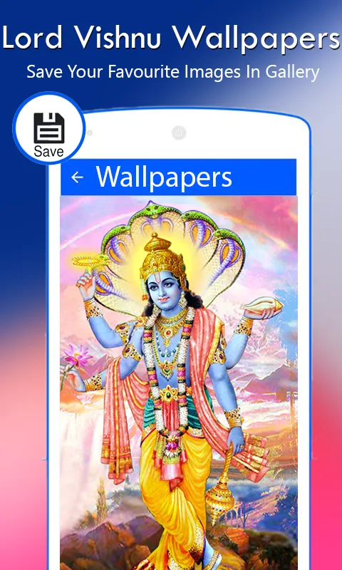 Lord Vishnu Wallpapers HD | Indus Appstore | Screenshot