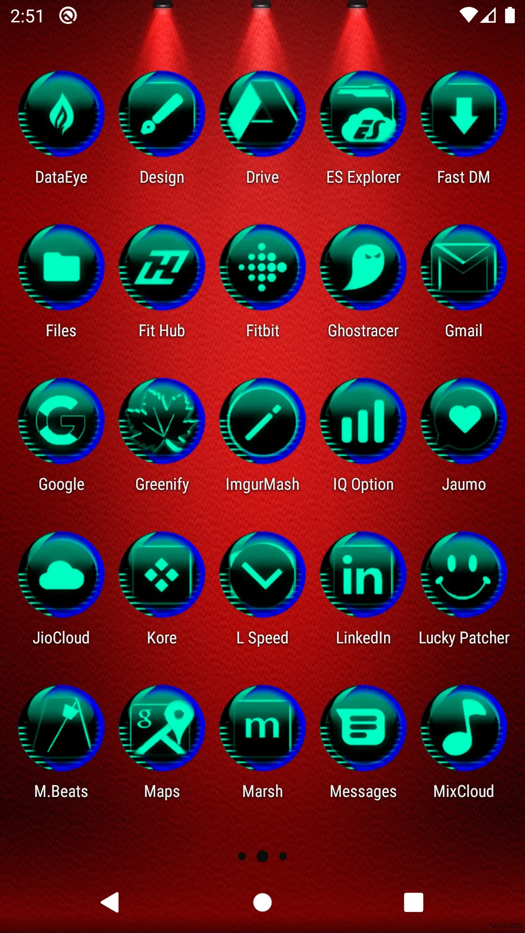 Teal Icon Pack Style 7 | Indus Appstore | Screenshot