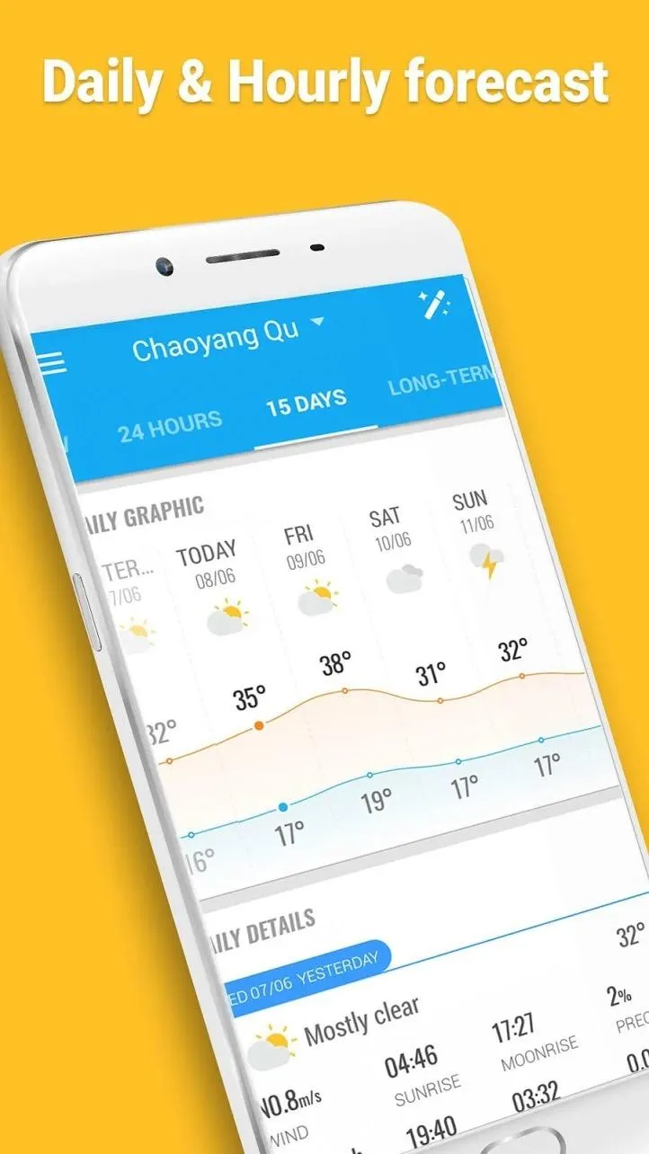 Amber Weather | Indus Appstore | Screenshot