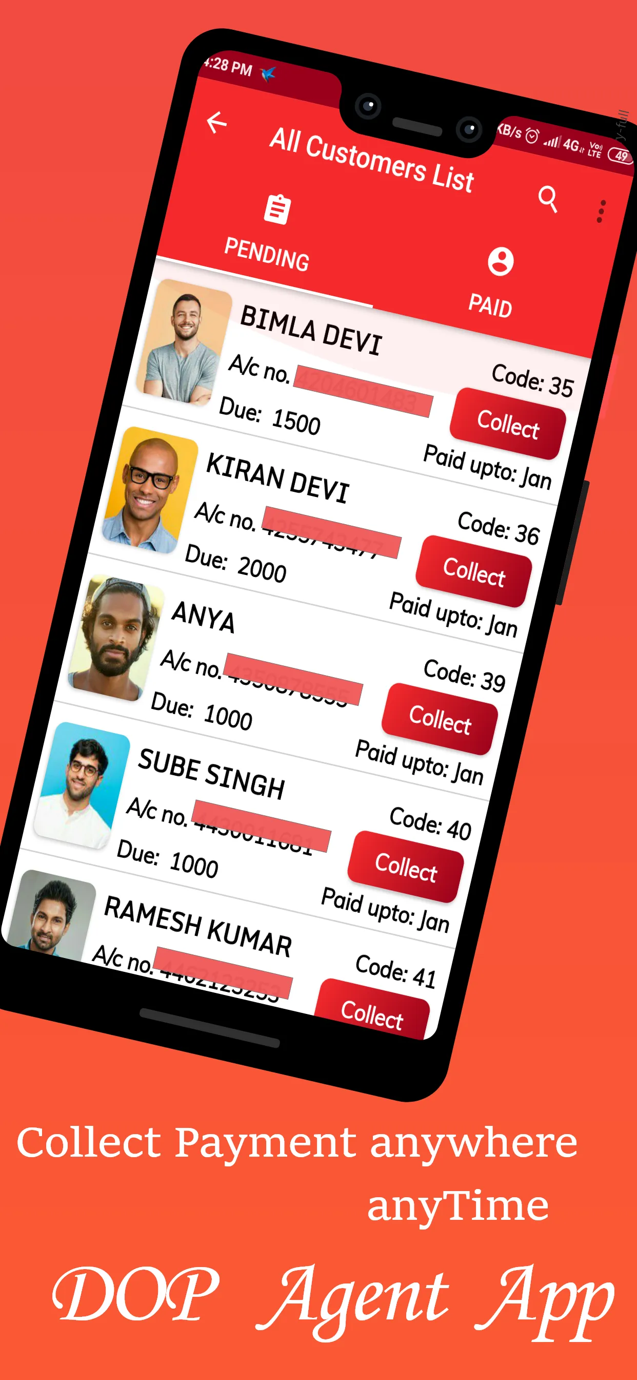 Dop agent app - Rd agent app | Indus Appstore | Screenshot