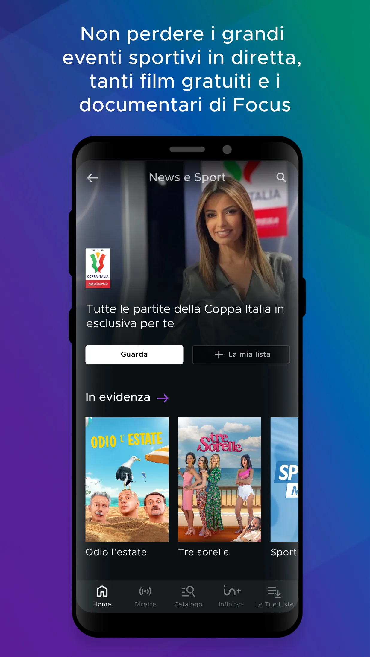 Mediaset Infinity | Indus Appstore | Screenshot