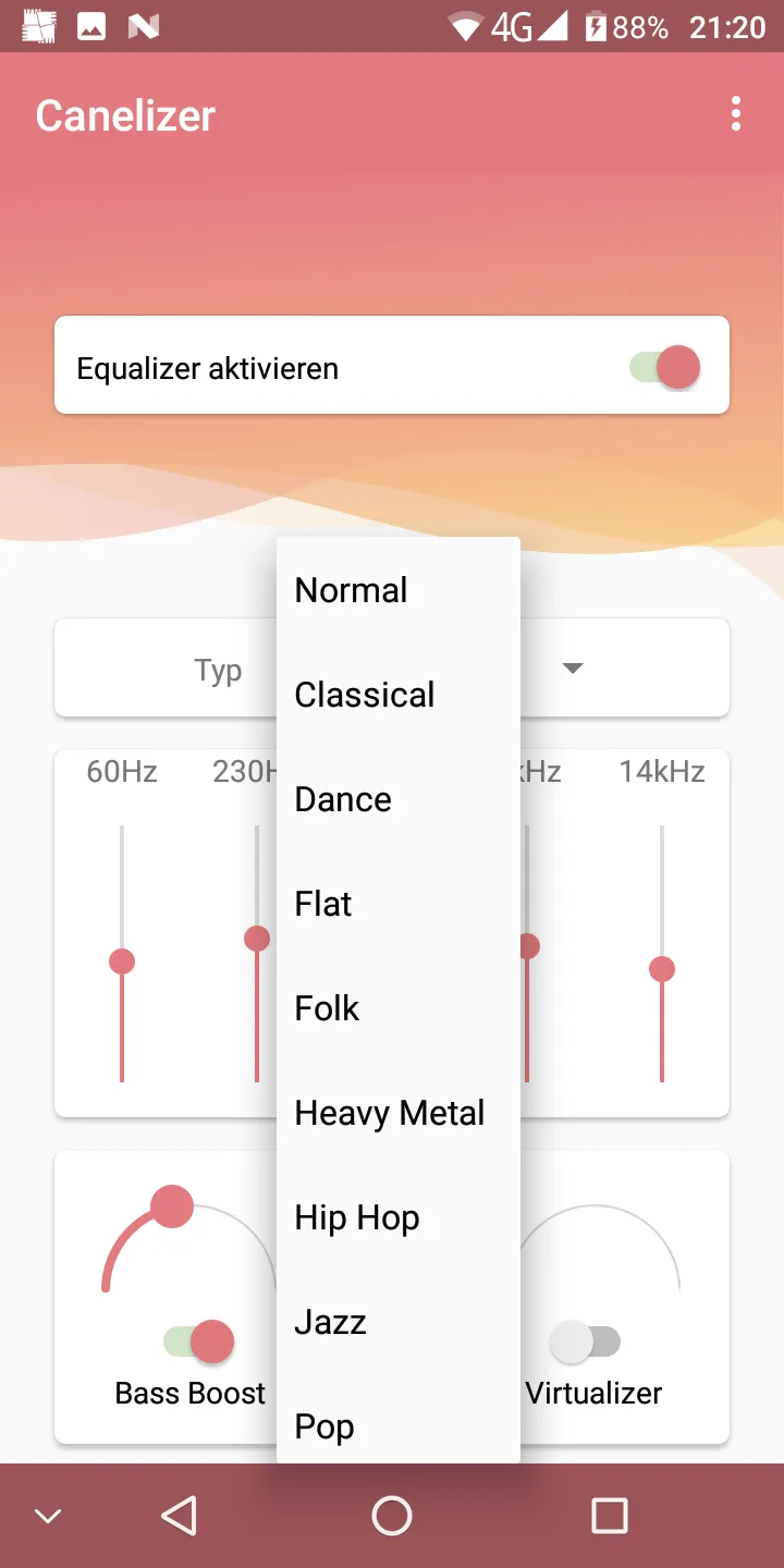 Equalizer Lautstärke erhöhen | Indus Appstore | Screenshot