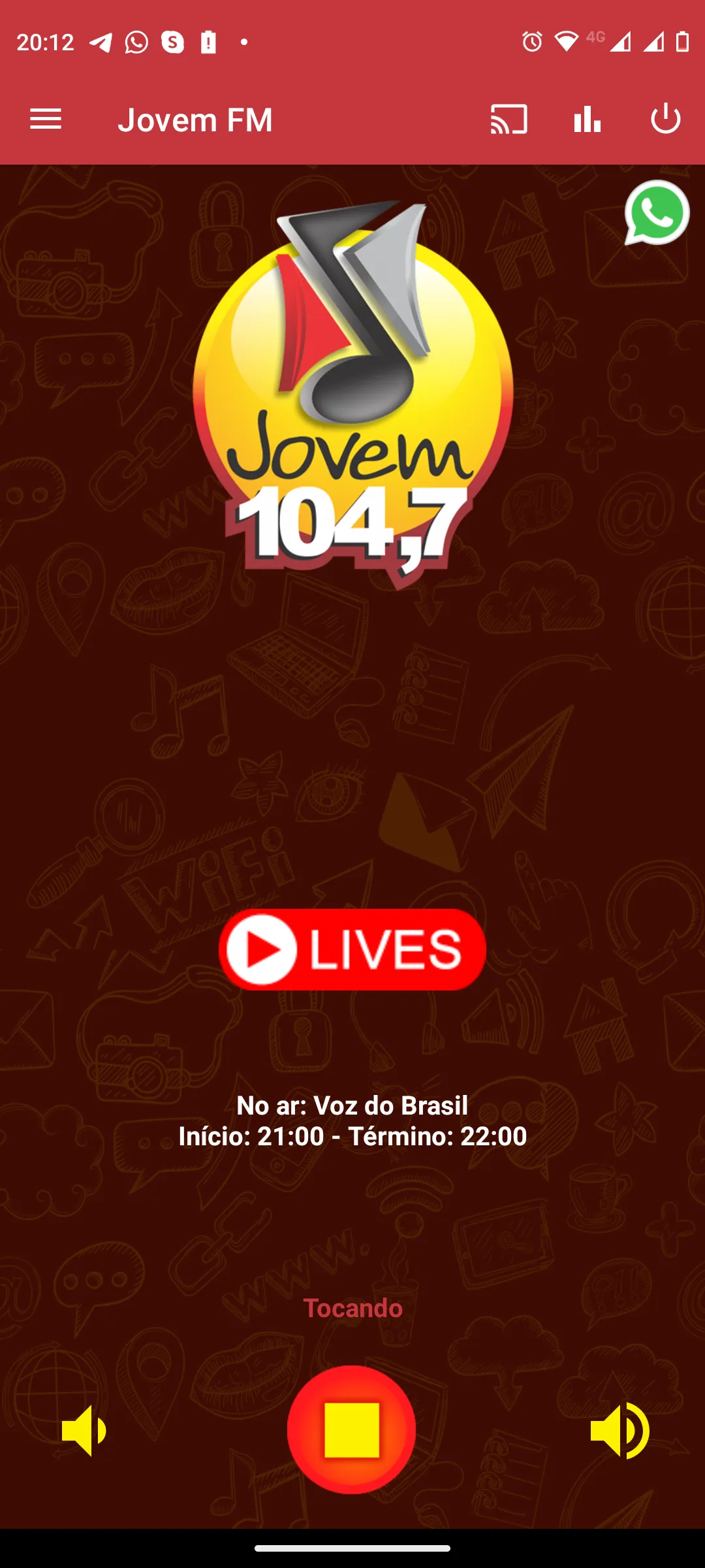 Jovem FM | Indus Appstore | Screenshot