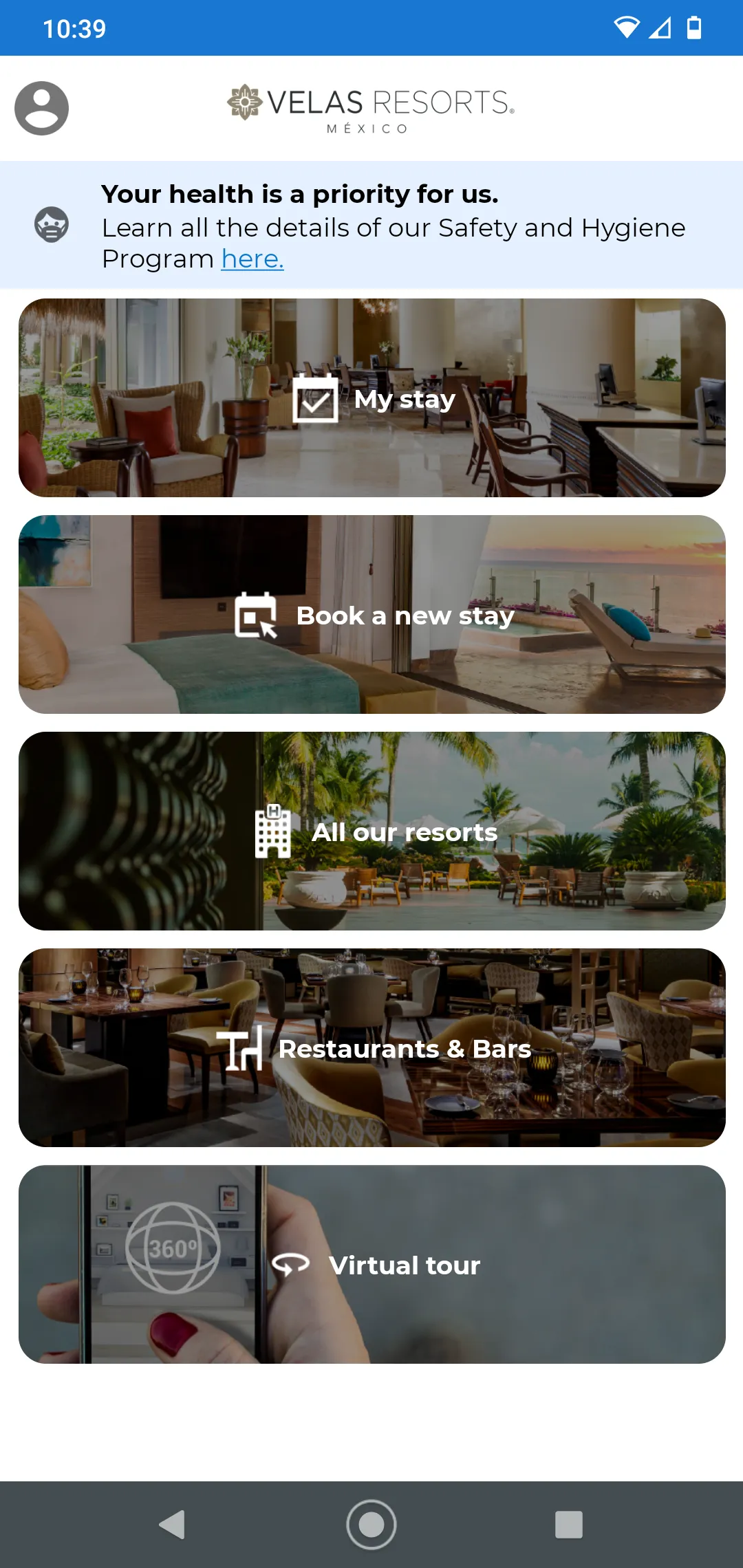 Velas Resorts Hotels | Indus Appstore | Screenshot