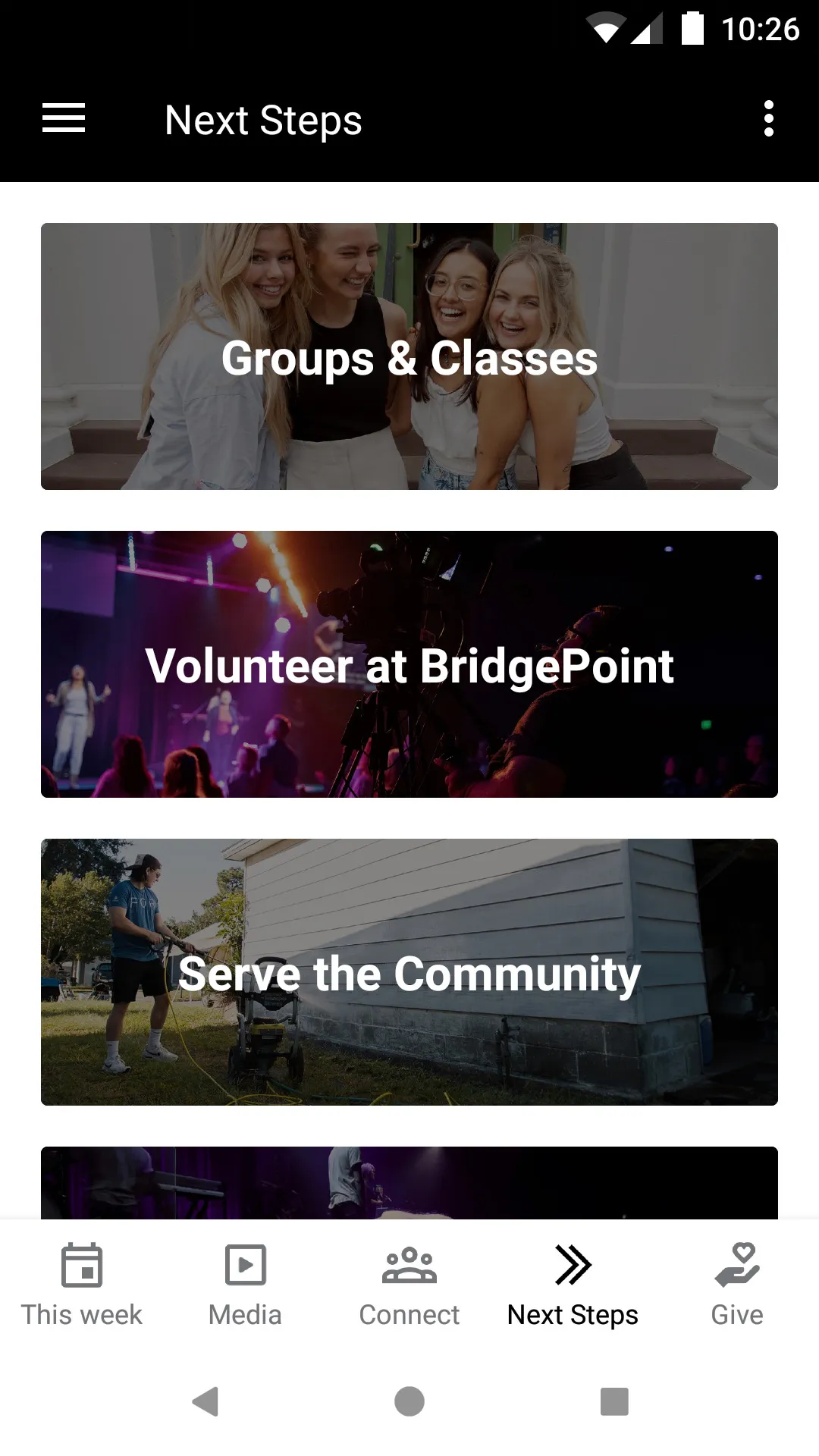 BridgePoint Church FL | Indus Appstore | Screenshot