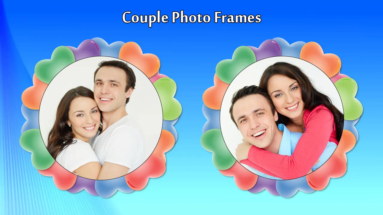 Couple Photo Frames - Romantic | Indus Appstore | Screenshot