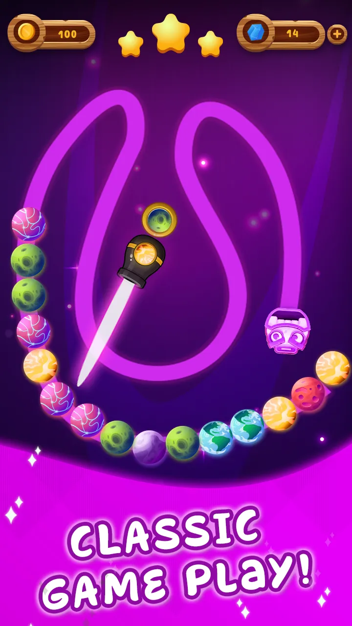 Space Color Ball Shooter | Indus Appstore | Screenshot