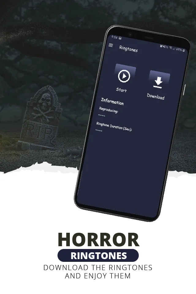 Horror ringtones | Indus Appstore | Screenshot