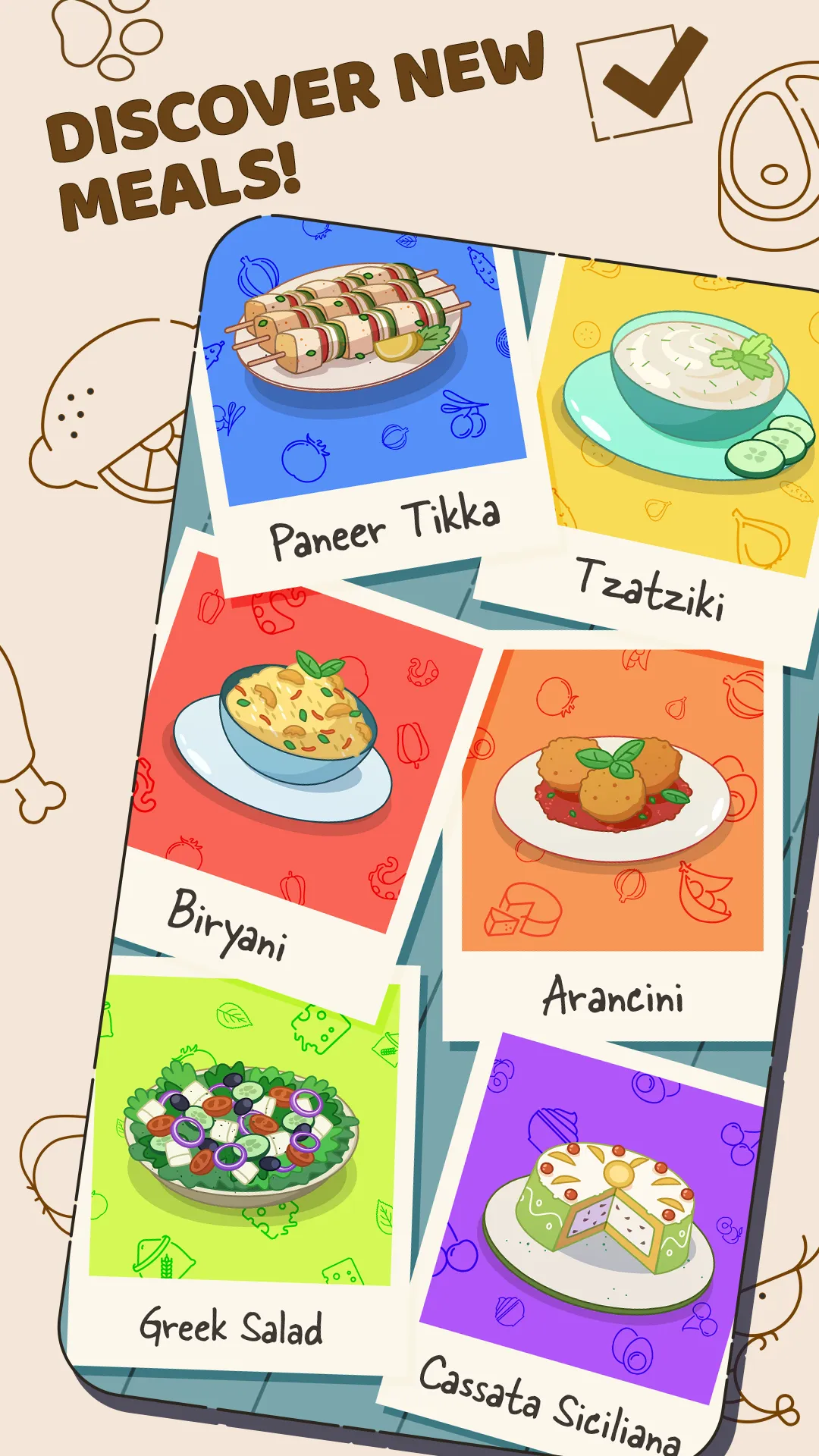 Food Words: Cooking Cat Puzzle | Indus Appstore | Screenshot