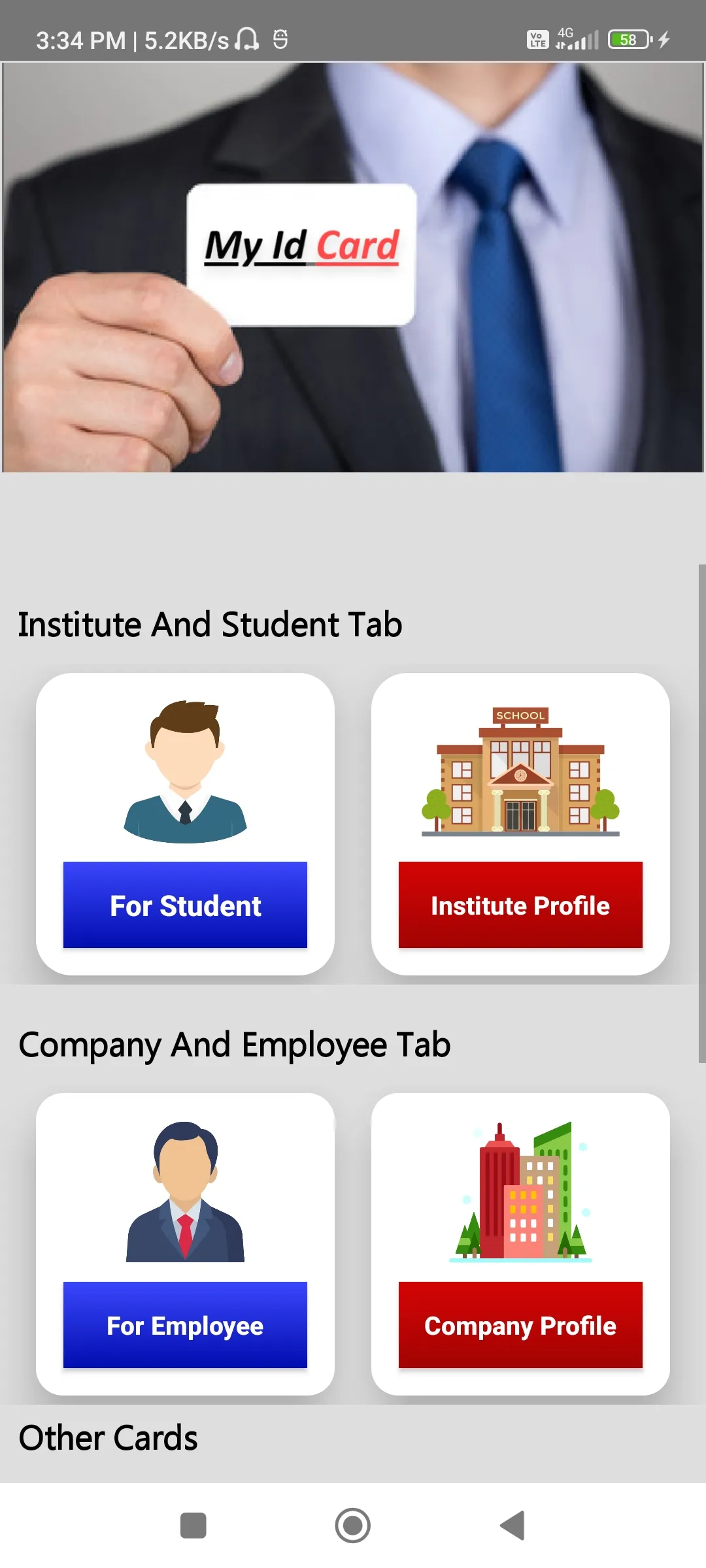 My ID card | Indus Appstore | Screenshot