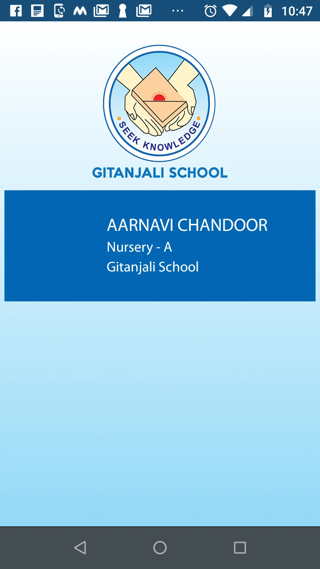 Gitanjali Group of Schools | Indus Appstore | Screenshot