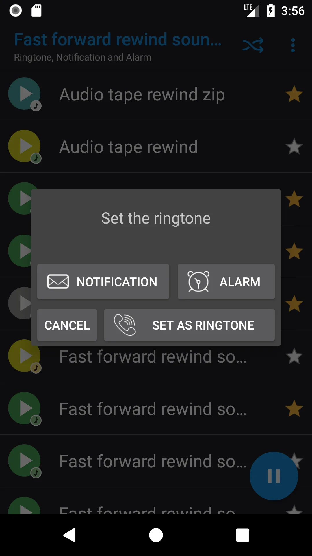 Fast forward rewind sounds | Indus Appstore | Screenshot