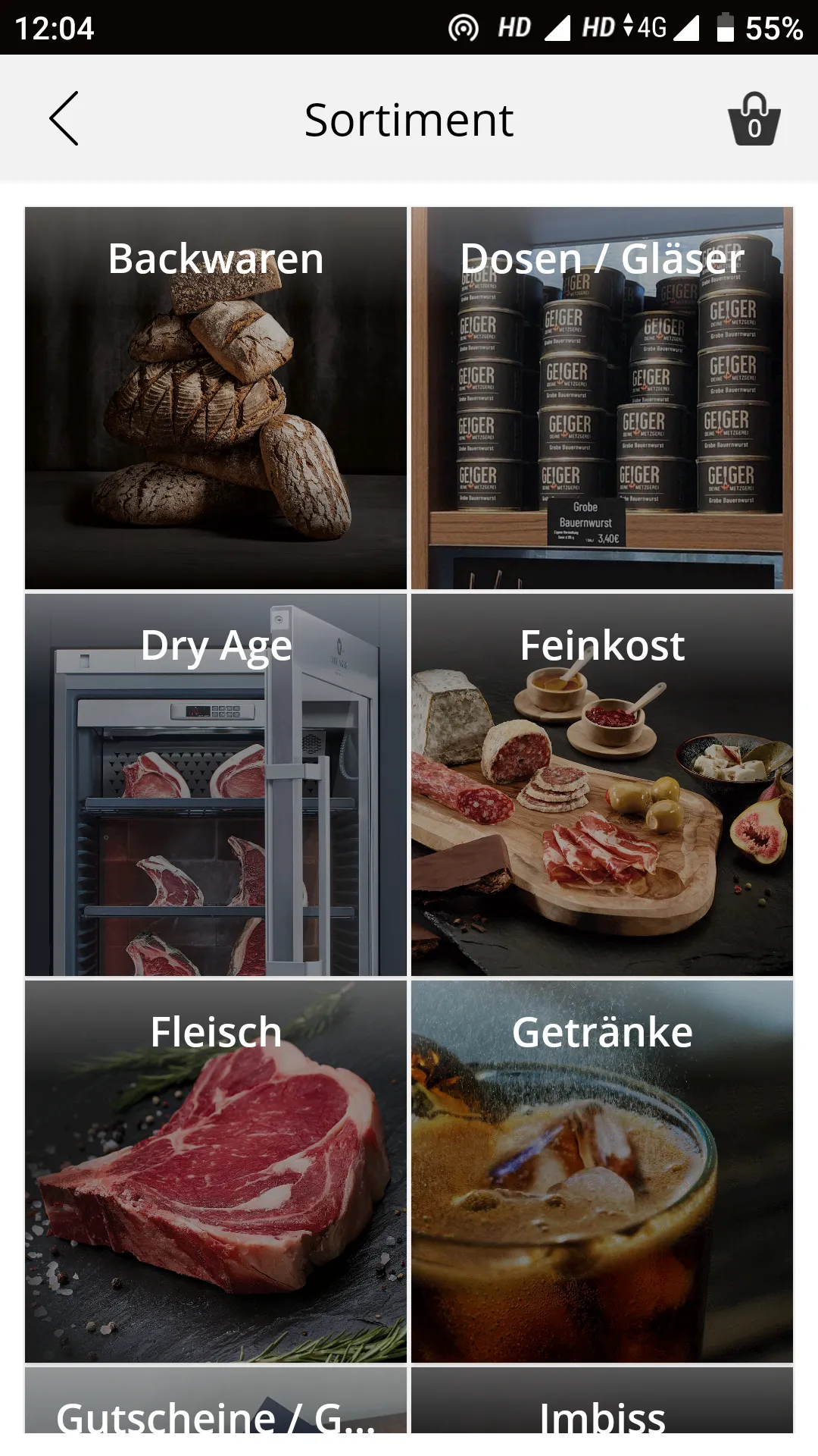 Metzgerei Geiger | Indus Appstore | Screenshot