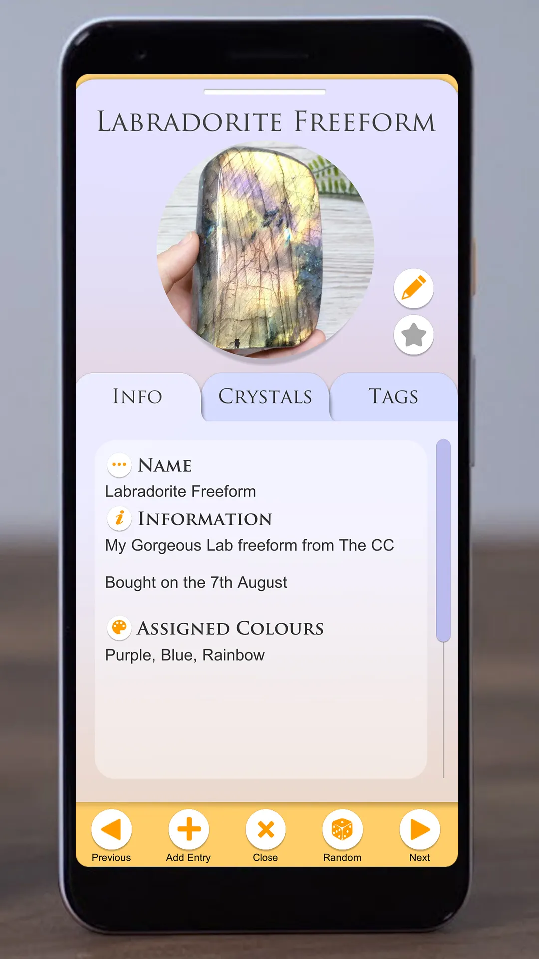 A Guide To Crystals - The CC | Indus Appstore | Screenshot