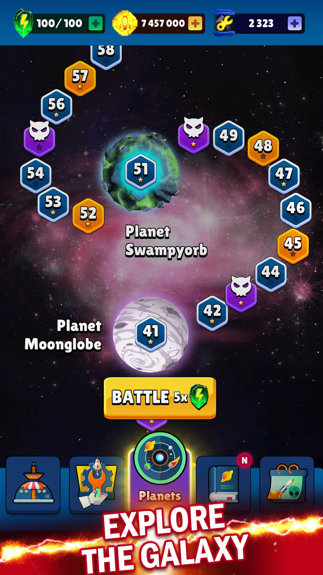 SpaceShips: Merge Shooter TD | Indus Appstore | Screenshot