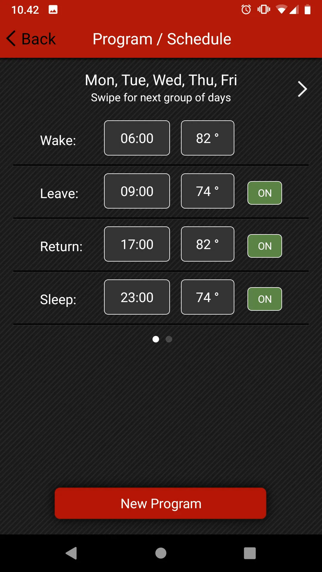 Nuheat Signature | Indus Appstore | Screenshot