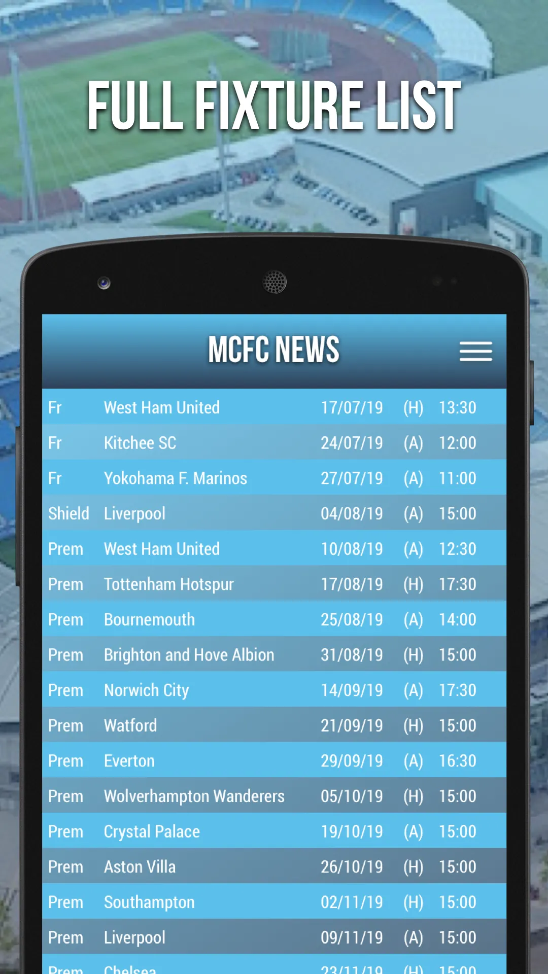 MCFC News - Fan App | Indus Appstore | Screenshot