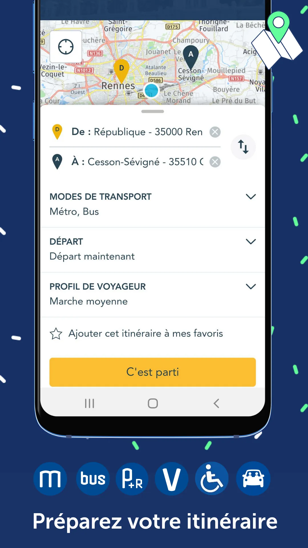 STAR : bus, métro à Rennes | Indus Appstore | Screenshot