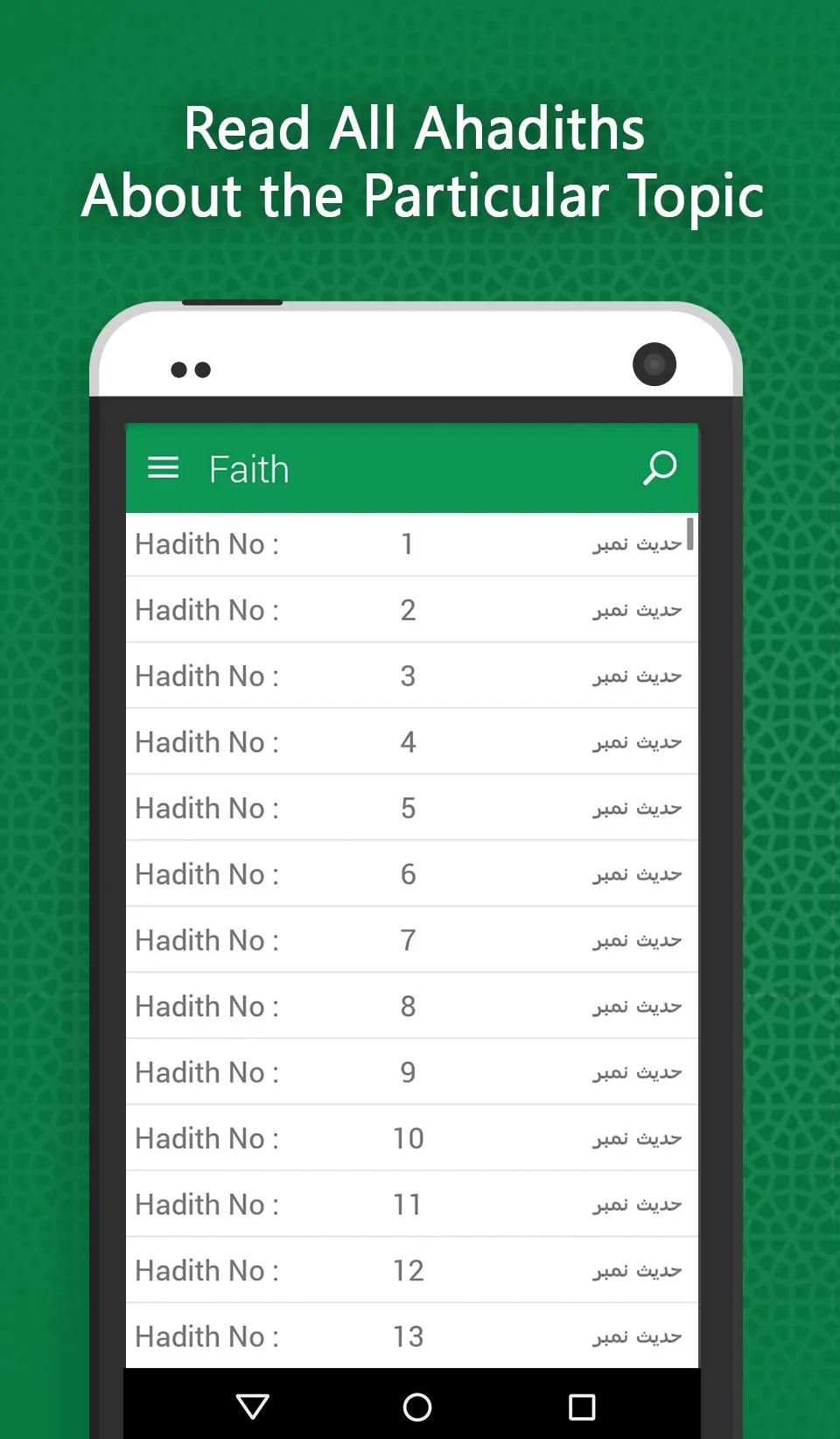 Sahih Muslim Hadiths in Urdu | Indus Appstore | Screenshot